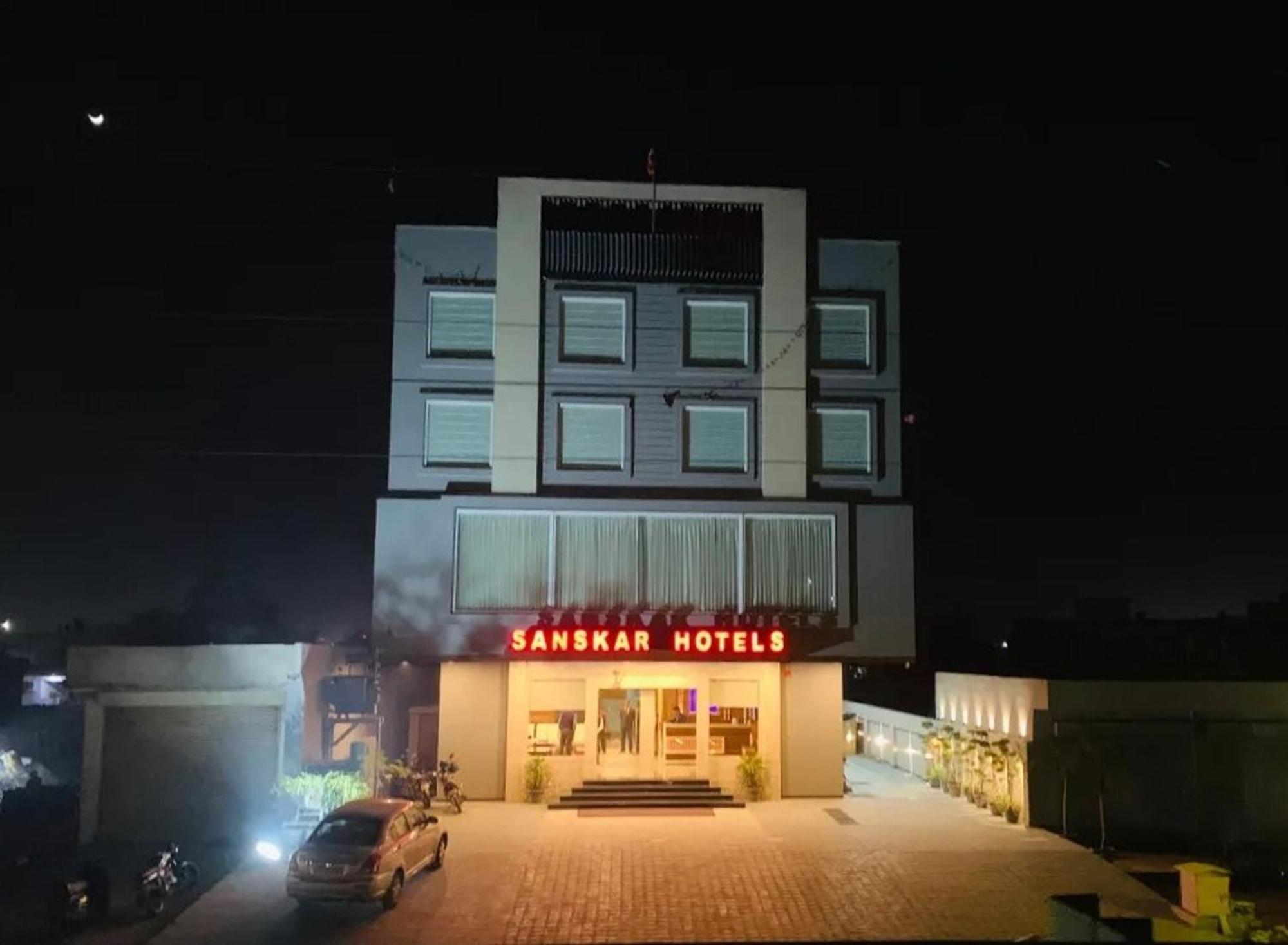 Hotel Sanskar Palace, Vaishali Nagar, Jaipur Eksteriør billede